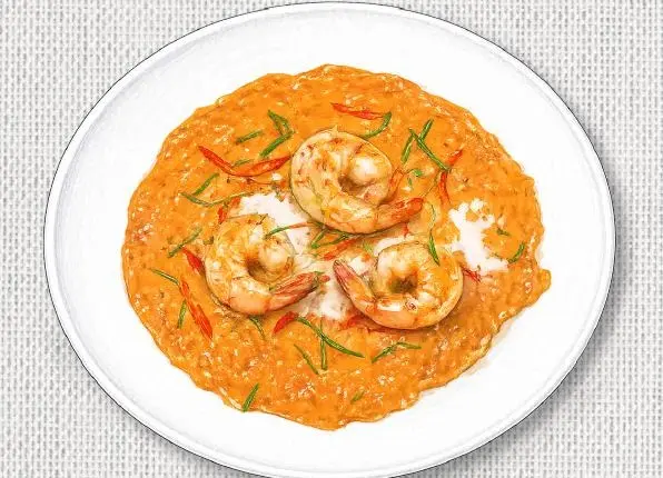 Garnalen Rode Curry (Kaeng Phet)