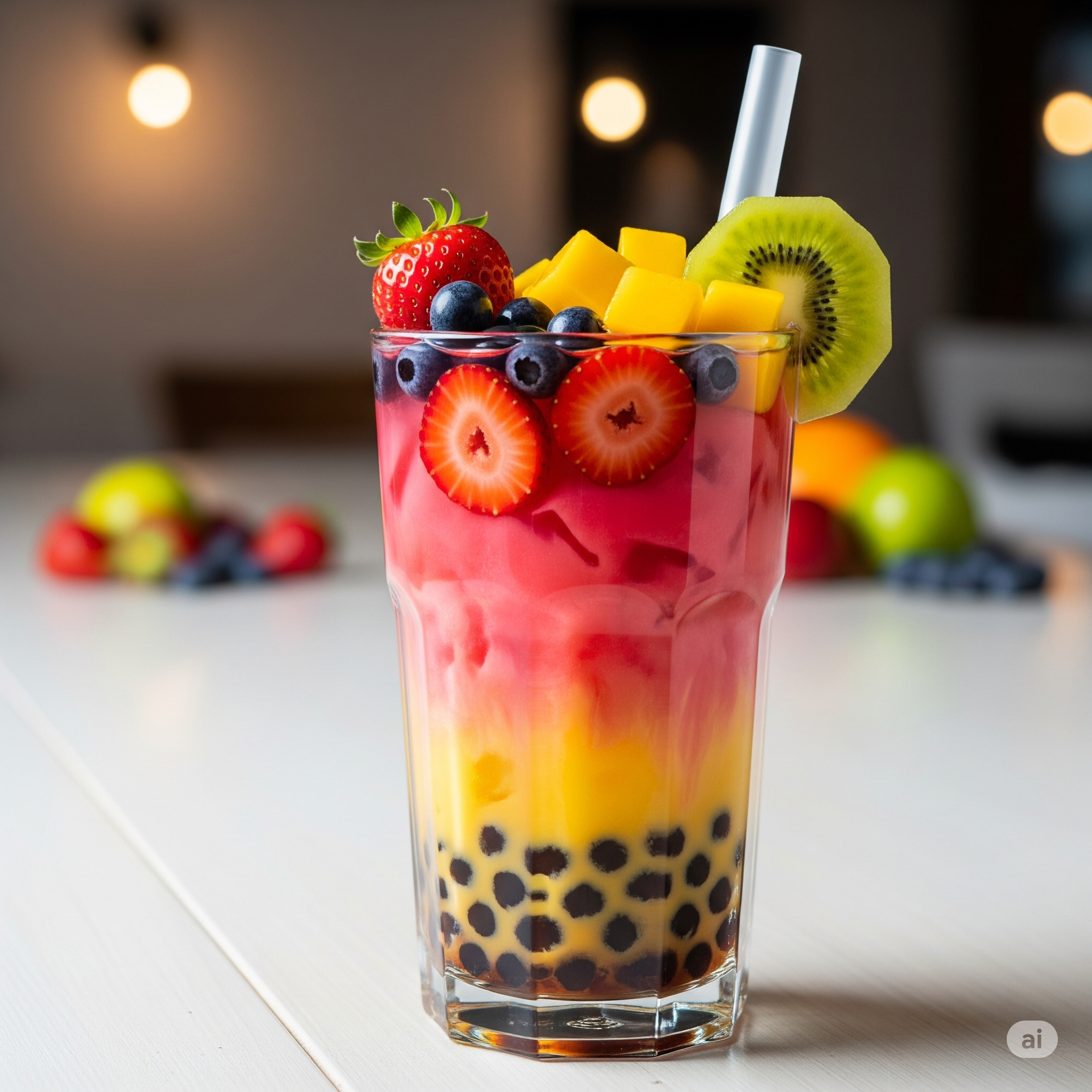 Fruit Bubble Tea (Verfrissend)